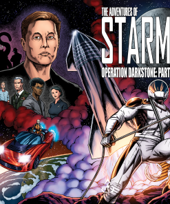 The Adventures of Starman Operation Darkstone Part 2 Cover