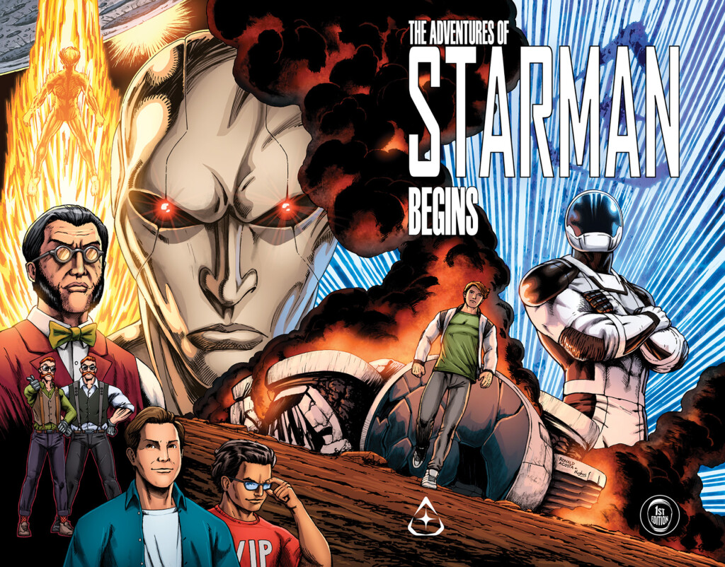 The Adventurs of Starman Begins Cover Art
